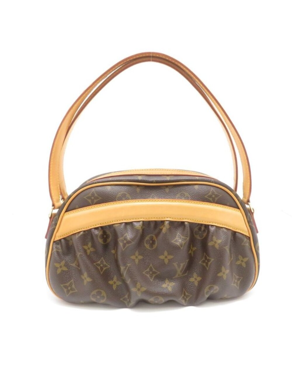 Louis Vuitton Clara Monogram Shoulder Bag Canvas Brown